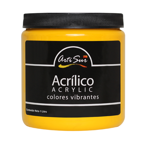 Imagen de ARTI SUR ACRÍLICO AMARILLO CADMIO - 1 LITRO