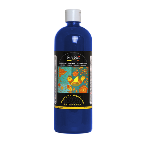 Imagen de ARTI SUR PINTURA ARTESANAL AZUL -1 Litro