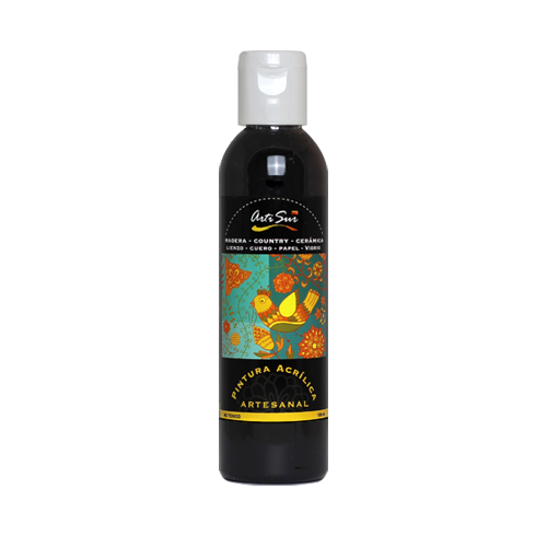 Imagen de ARTI SUR PINTURA ARTESANAL NEGRO -120 ML