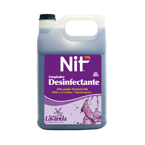 Imagen de NIT LIMPIADOR DESINFECTANTE Aroma Lavanda - 1 Galón
