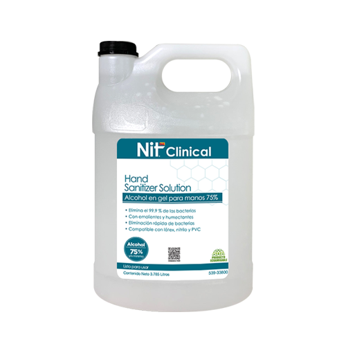 Imagen de NIT CLINICAL HS - HAND SANITIZER - Sin Aroma - 1 Galón
