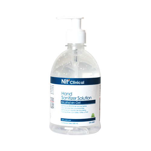 Imagen de  NIT CLINICAL HS - HAND SANITIZER Sin Aroma 500 ml