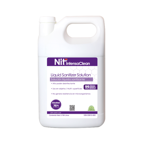 Imagen de NIT LIQUID SANITIZER SOLUTION - 1 Galón