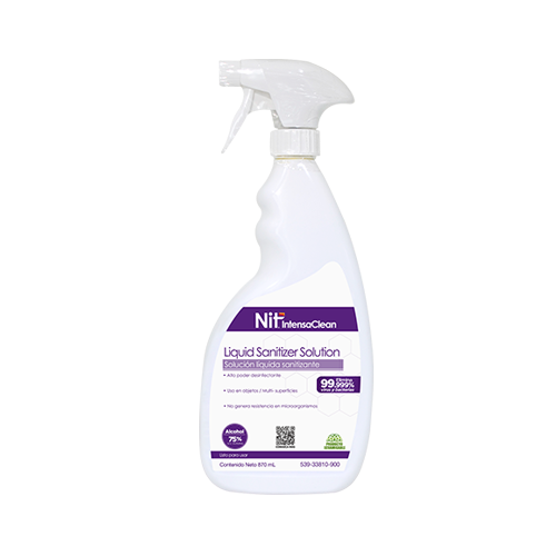 Imagen de NIT LIQUID SANITIZER SOLUTION 870 ml