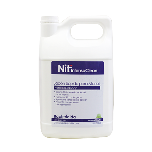 Imagen de NIT JABÓN LÍQUIDO PARA MANOS -Sin Aroma - 1 Galón