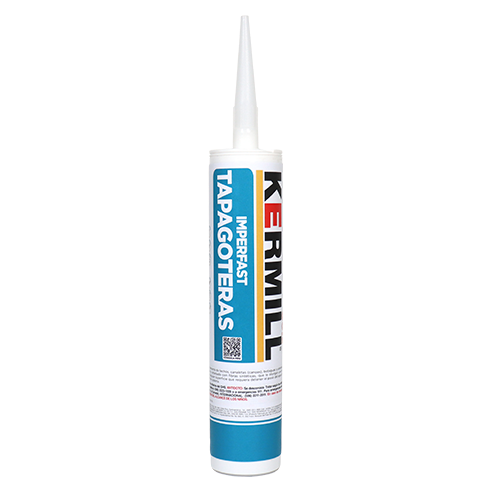 Imagen de IMPERFAST TAPAGOTERAS KERMILL VERDE Tubo Masil 300 ml