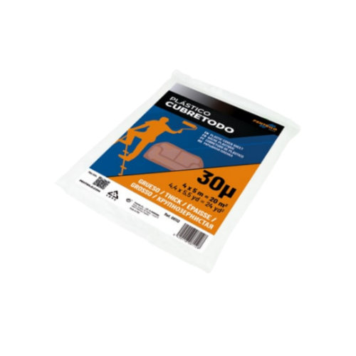 Imagen de CUBRETODO PLÁSTICO 4 X 5 M GRUESO - 1 unidad