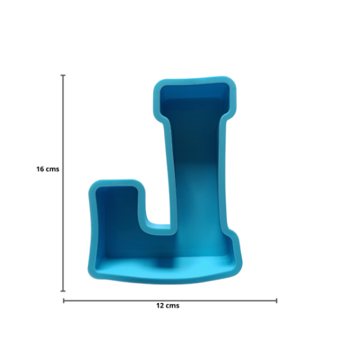 Imagen de MOLDE RESINA LETRA GRANDE L - 1 unidad