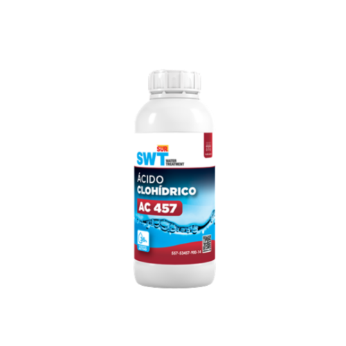 Imagen de SWT ACIDO CLORHIDRICO AC 457 - 1/4 Galón