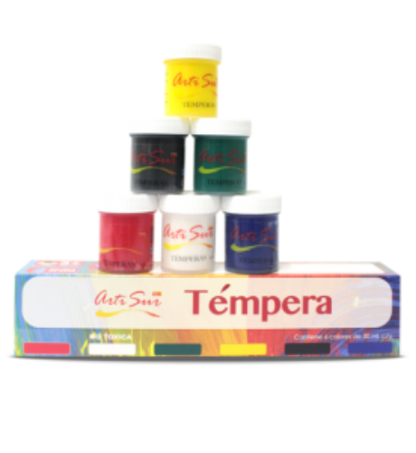 Imagen de KIT TÉMPERA ARTI SUR