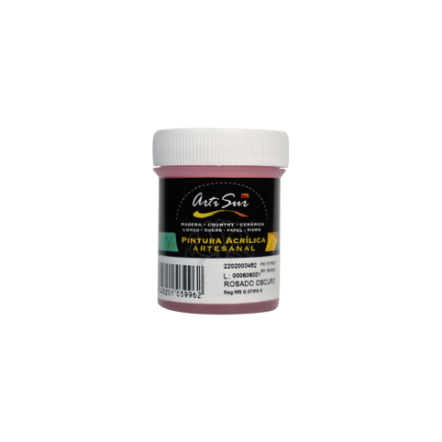 Imagen de PINTURA ARTESANAL ROSADO OSCURO 30ML