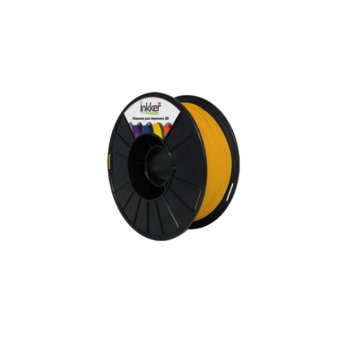 Imagen de FILAMENTO IMPRESIÓN 3D INKKER AMARILLO ROLLO DE 1 KG