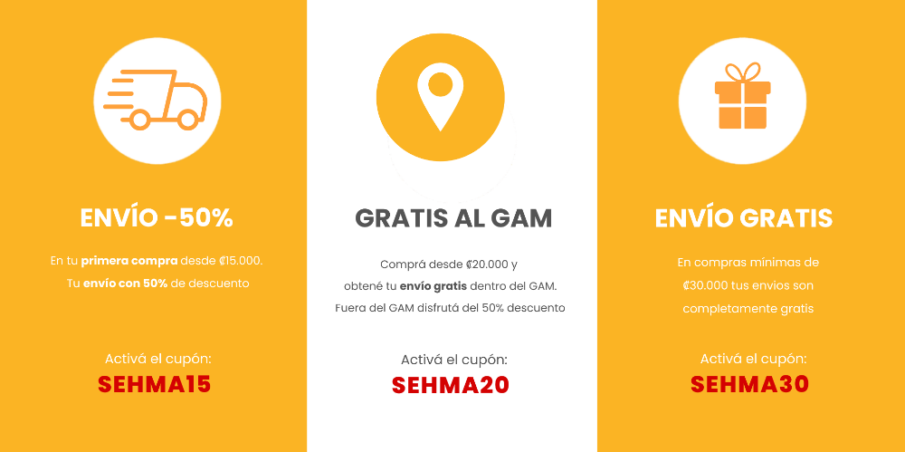 Envios a todo Costa Rica